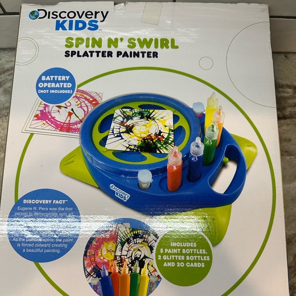 discovery kids Spin N Swirl Splatter Painter - Picture 2 of 5